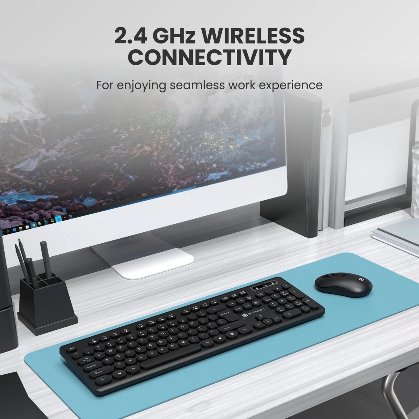 PORTRONICS KEYBOARD KEY6 COMBO KEYBOARD MOUSE