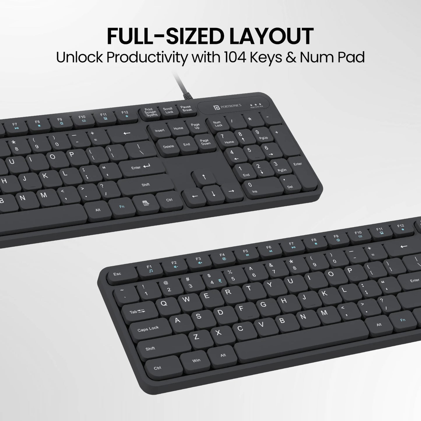 PORTRONICS KI - PAD 3 KEYBOARD