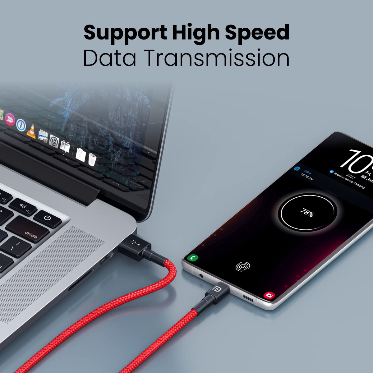 PORTRONICS KONNECT B USB TO C CABLE