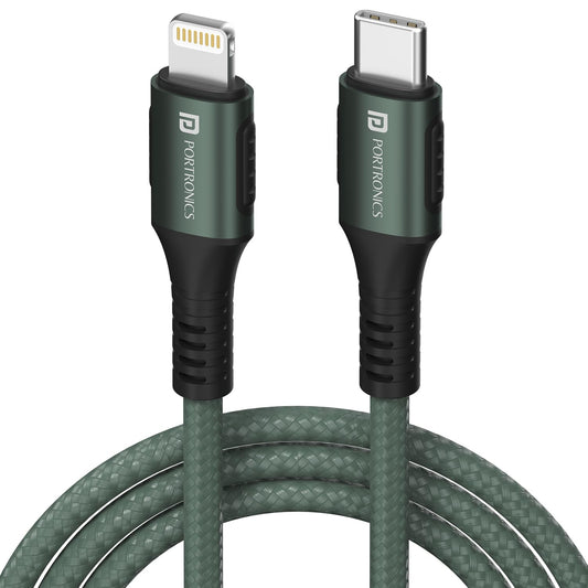 PORTRONICS KONNECT CL TYPE C TO 8 PIN CABLE