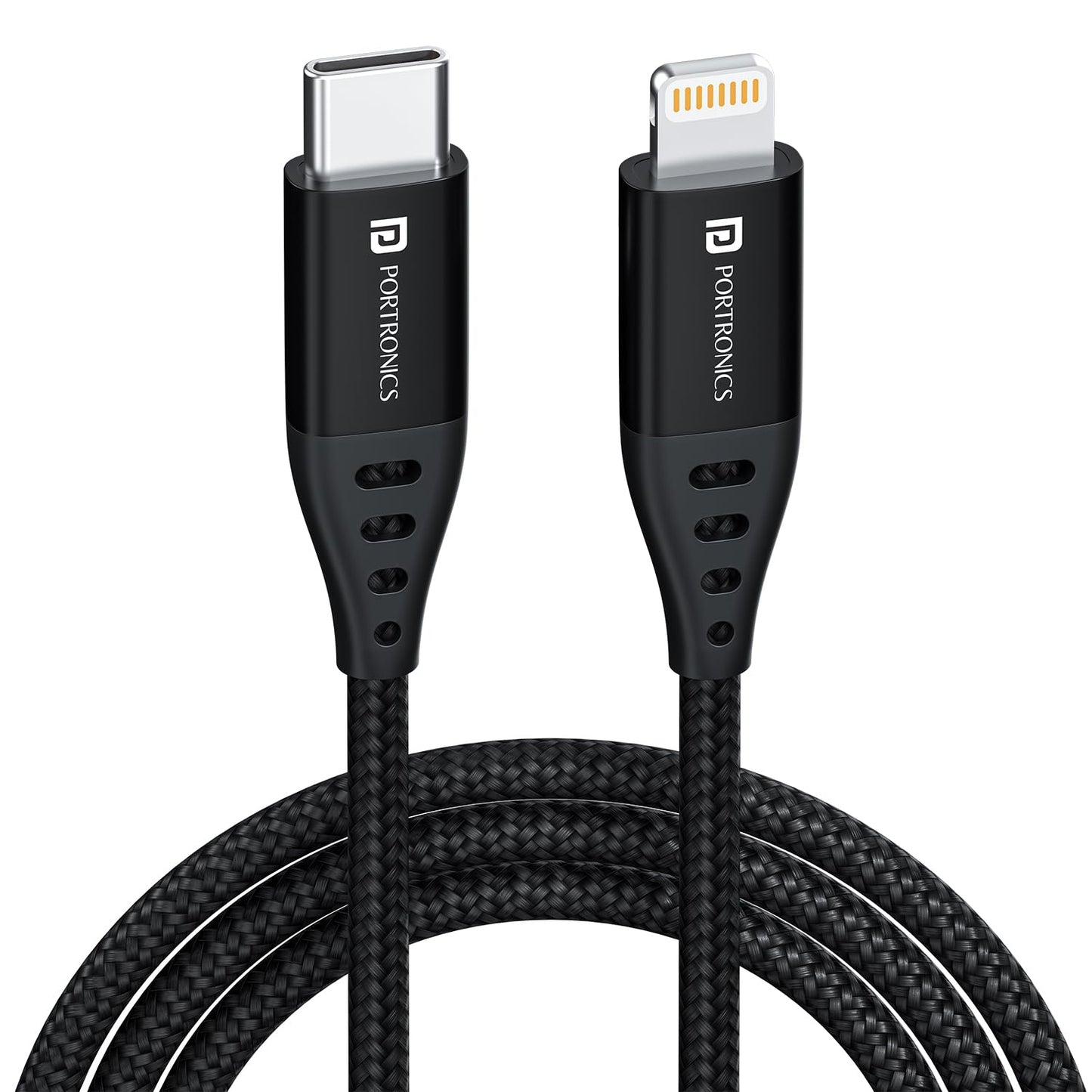 PORTRONICS KONNECT L1 TYPE C TO 8 PIN CABLE