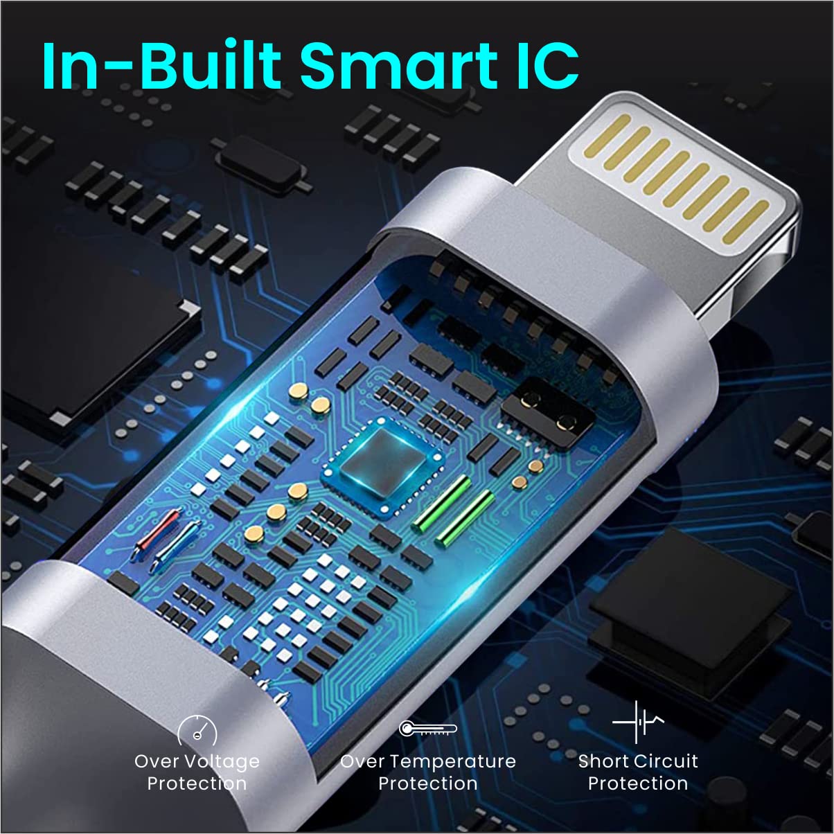 PORTRONICS KONNECT L1 TYPE C TO 8 PIN CABLE