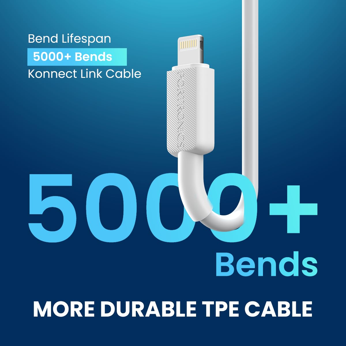 PORTRONICS KONNECT LINK USB TO 8 PIN CABLE
