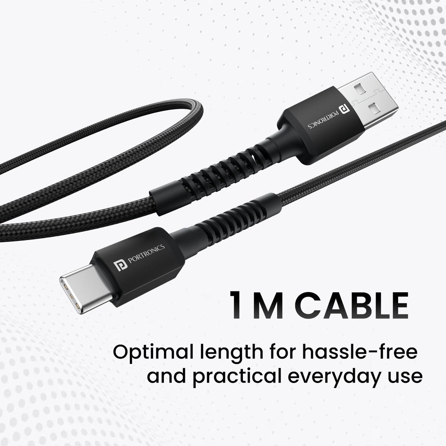 PORTRONICS KONNECT X USB TO TYPE C CABLE