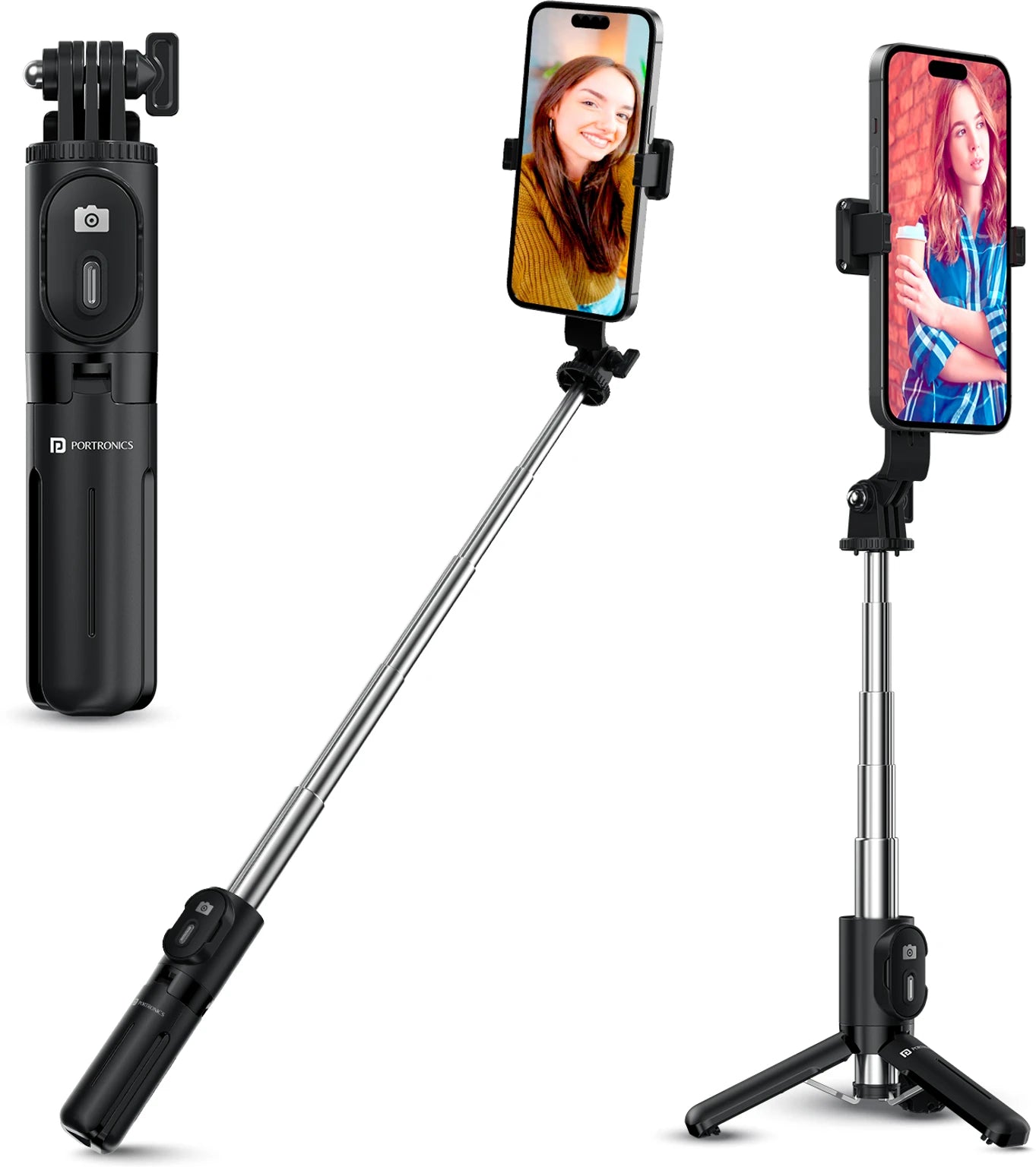 PORTRONICS LUMISTICK MINI SELFIE STICK