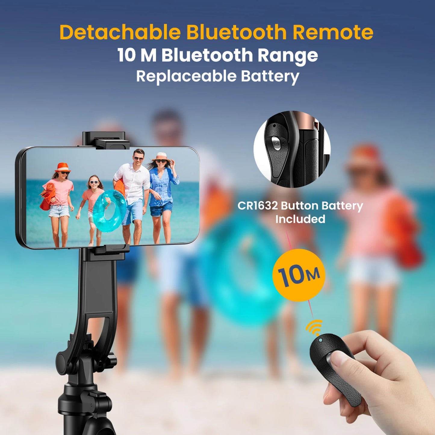 PORTRONICS LUMISTICK PRO SELFIE STICK