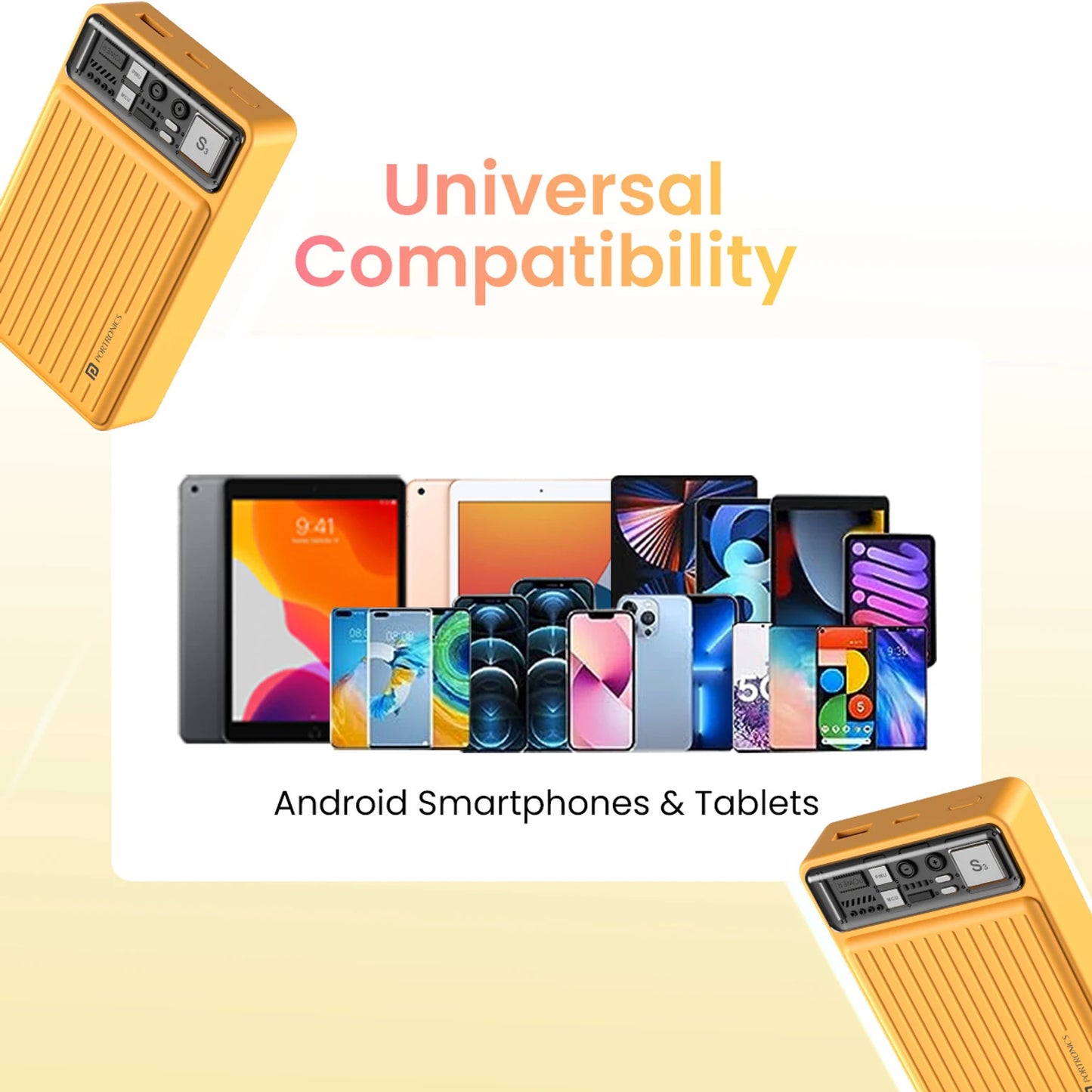 PORTRONICS LUXCELL 20K POWERBANK