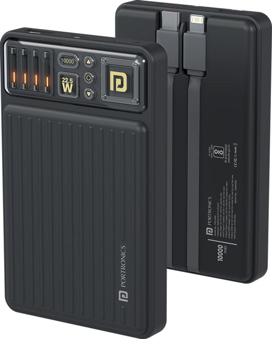 PORTRONICS LUXCELL BIND 10K POWERBANK