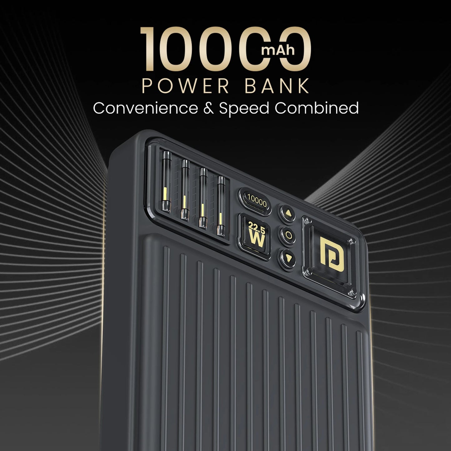 PORTRONICS LUXCELL BIND 10K POWERBANK