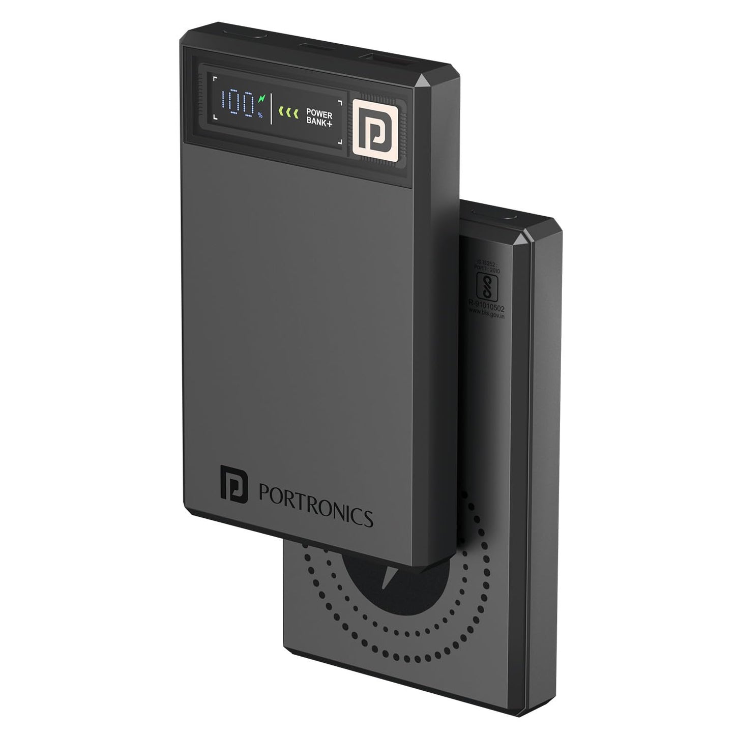 PORTRONICS LUXCELL MAG 10K WIRELESS PB