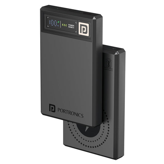 PORTRONICS LUXCELL MAG 10K WIRELESS PB