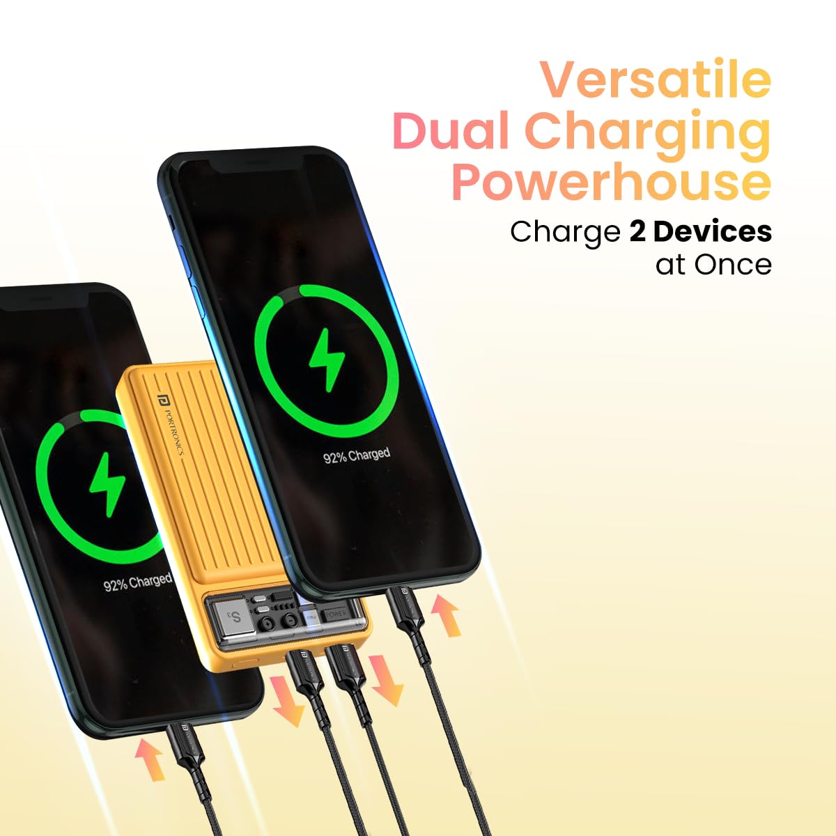 PORTRONICS LUXCELL MINI  10K POWERBAN
