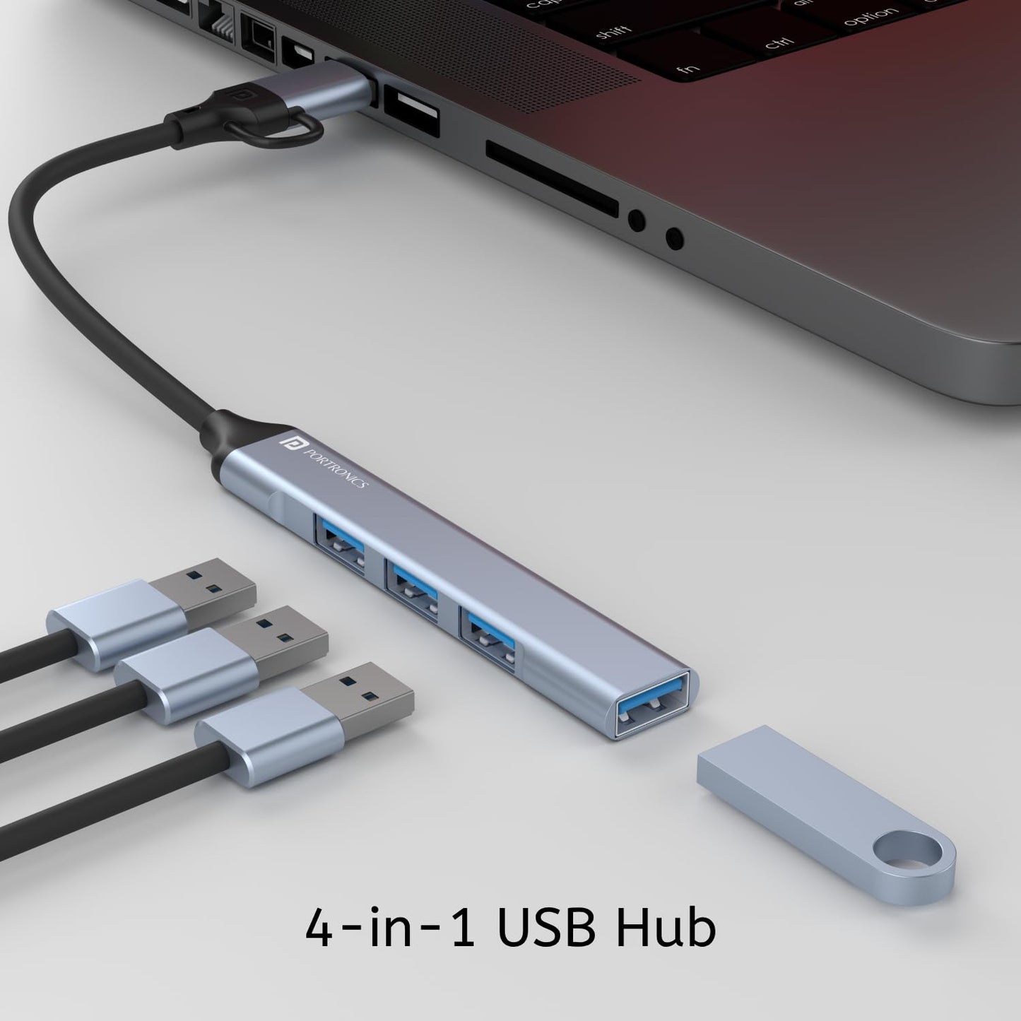 PORTRONICS MPORT 31 PRO USB HUB