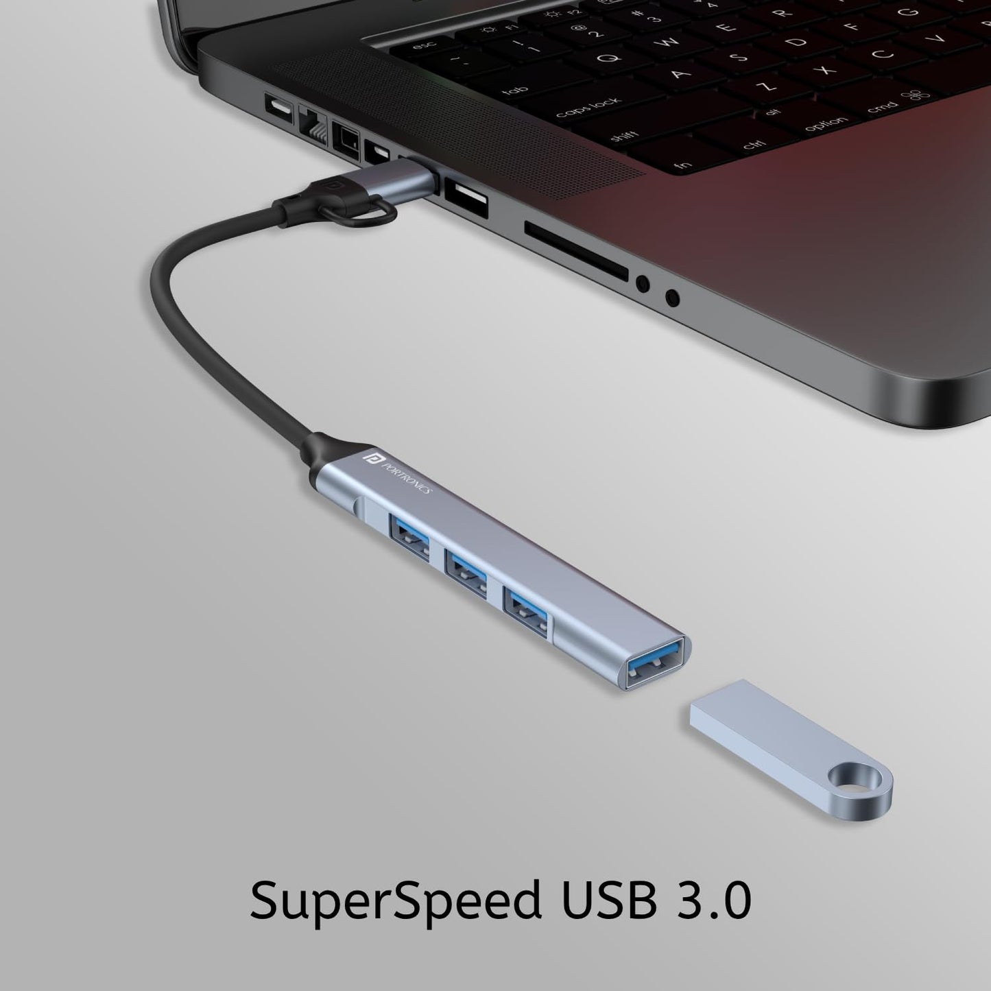 PORTRONICS MPORT 31 PRO USB HUB