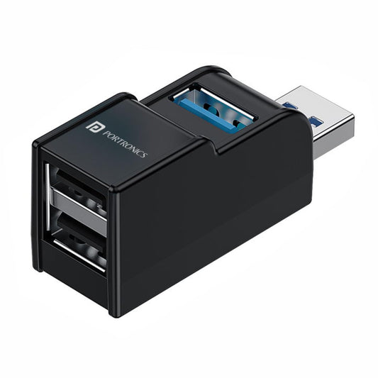 PORTRONICS MPORT 3A 3 IN 1 USB HUB