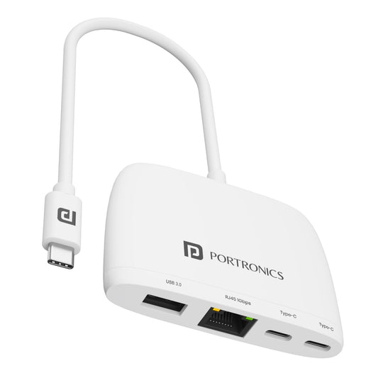 PORTRONICS MPORT 41 USB TO C HUB