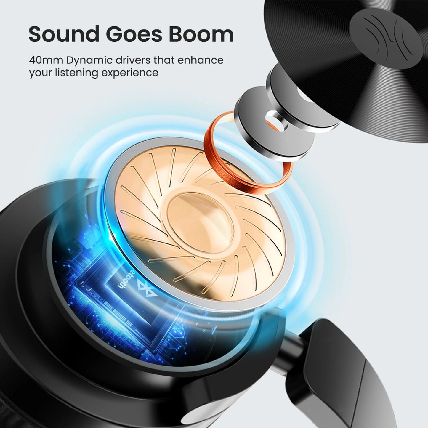 PORTRONICS MUFFS M2 BOOM HEADPHONE