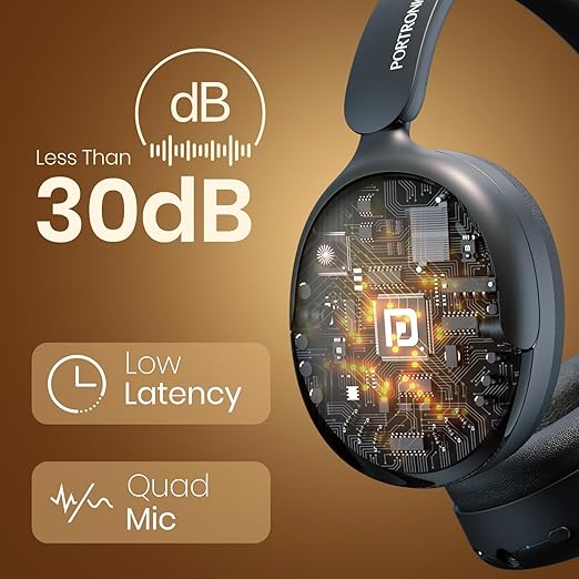 PORTRONICS MUFFS M5 BT HEADPHONE
