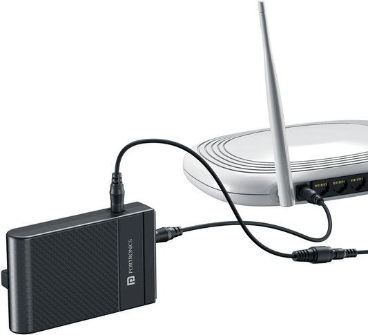 PORTRONICS POWER PLUS MINI USB ROUTER
