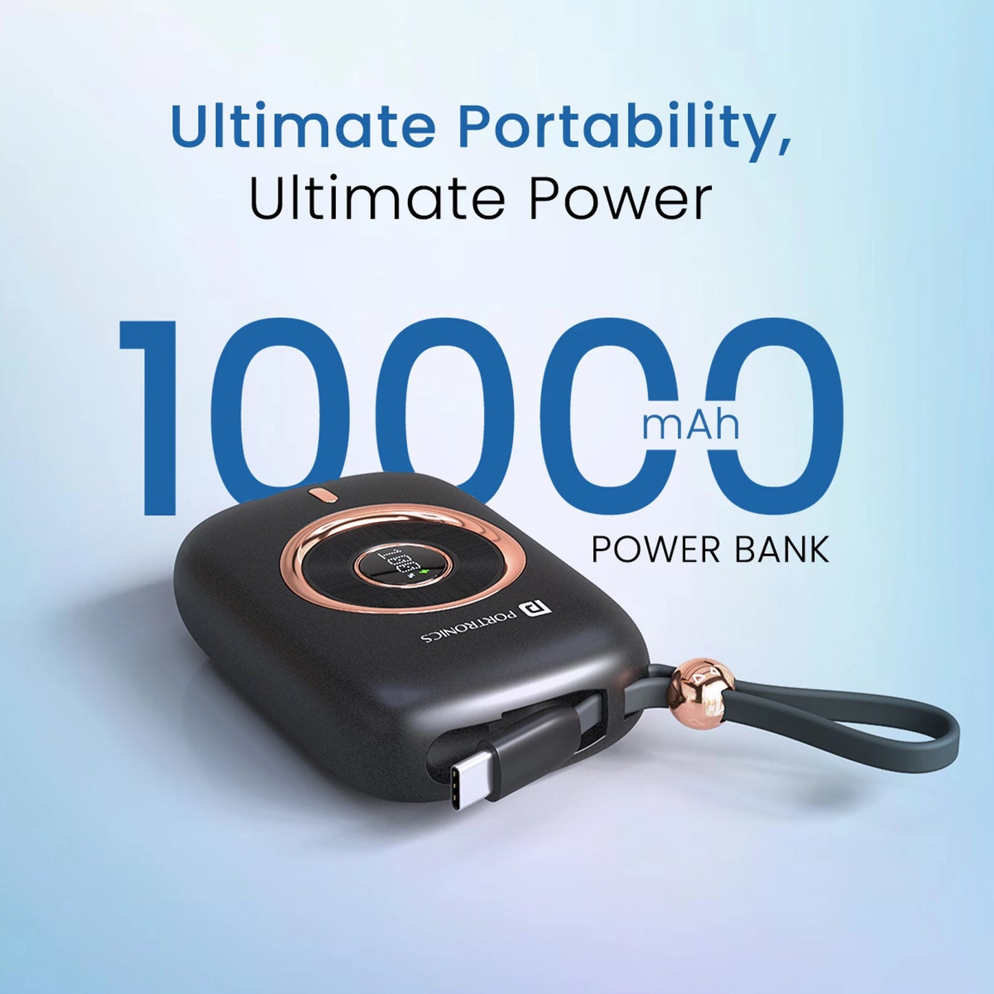 PORTRONICS POWER SHUTTER PRO 10000MAH 35W