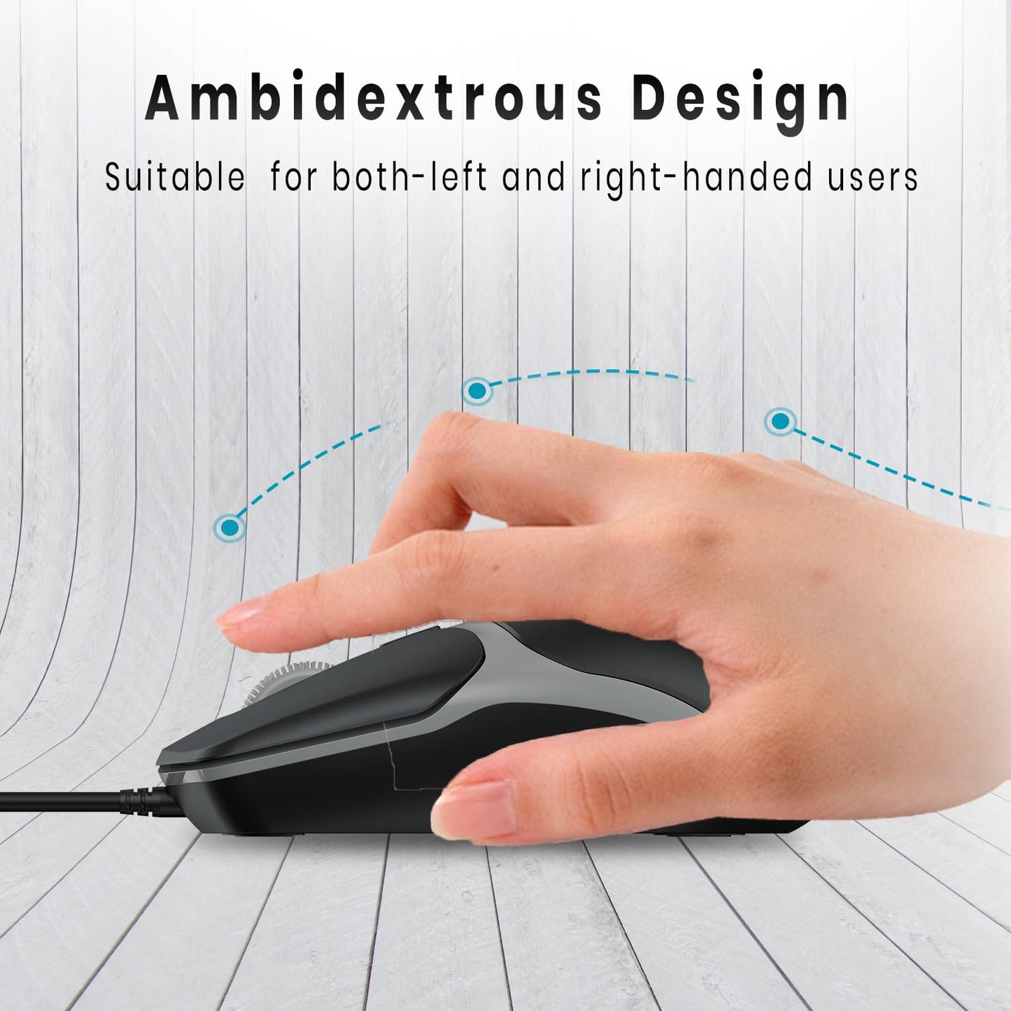 PORTRONICS TOAD 103 WIRED MOUSE