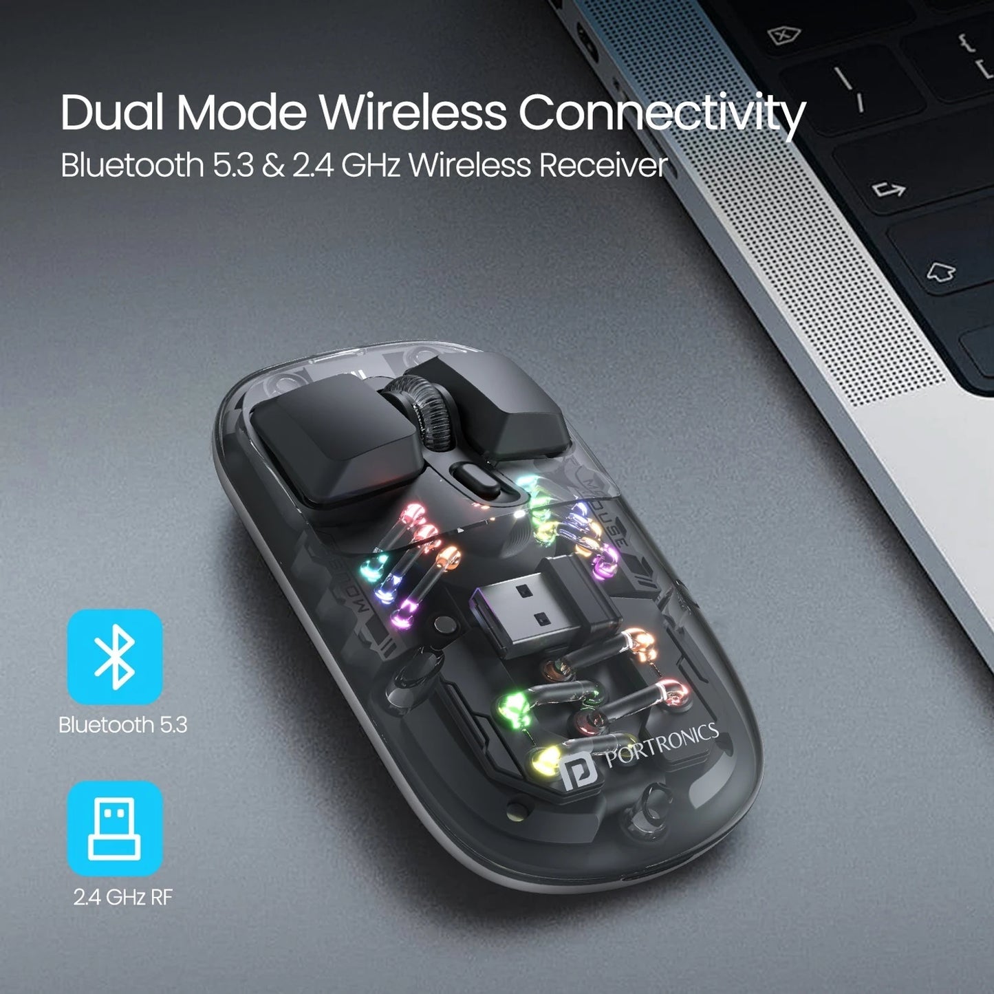 PORTRONICS TOAD 5 WIRELESS MOUSE