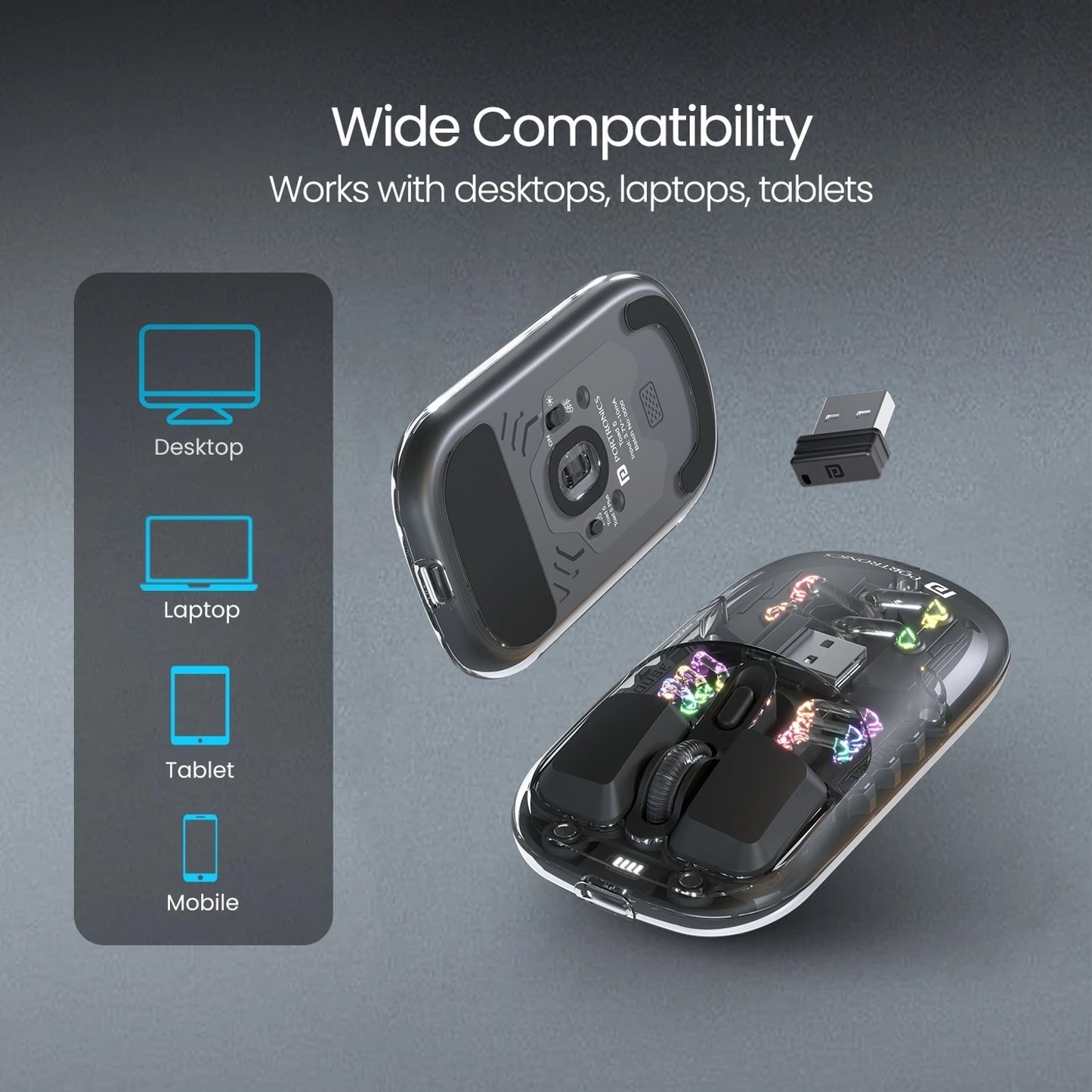 PORTRONICS TOAD 5 WIRELESS MOUSE