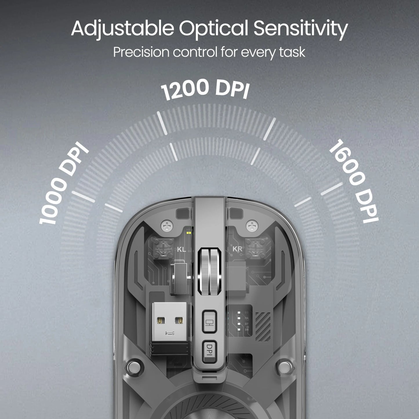 PORTRONICS TOAD 8 WIRELESS MOUSE
