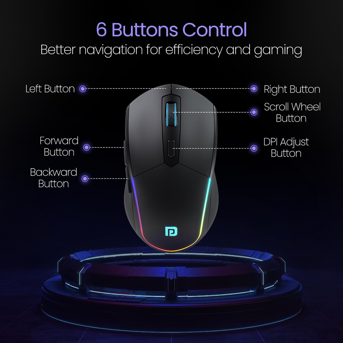 PORTRONICS TOAD ONE MOUSE