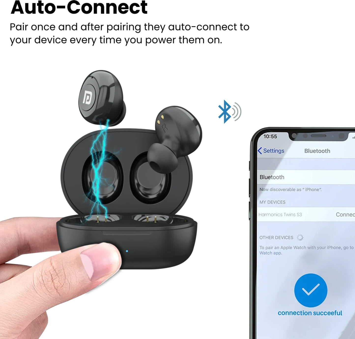 PORTRONICS TWINS S3 EARPODS