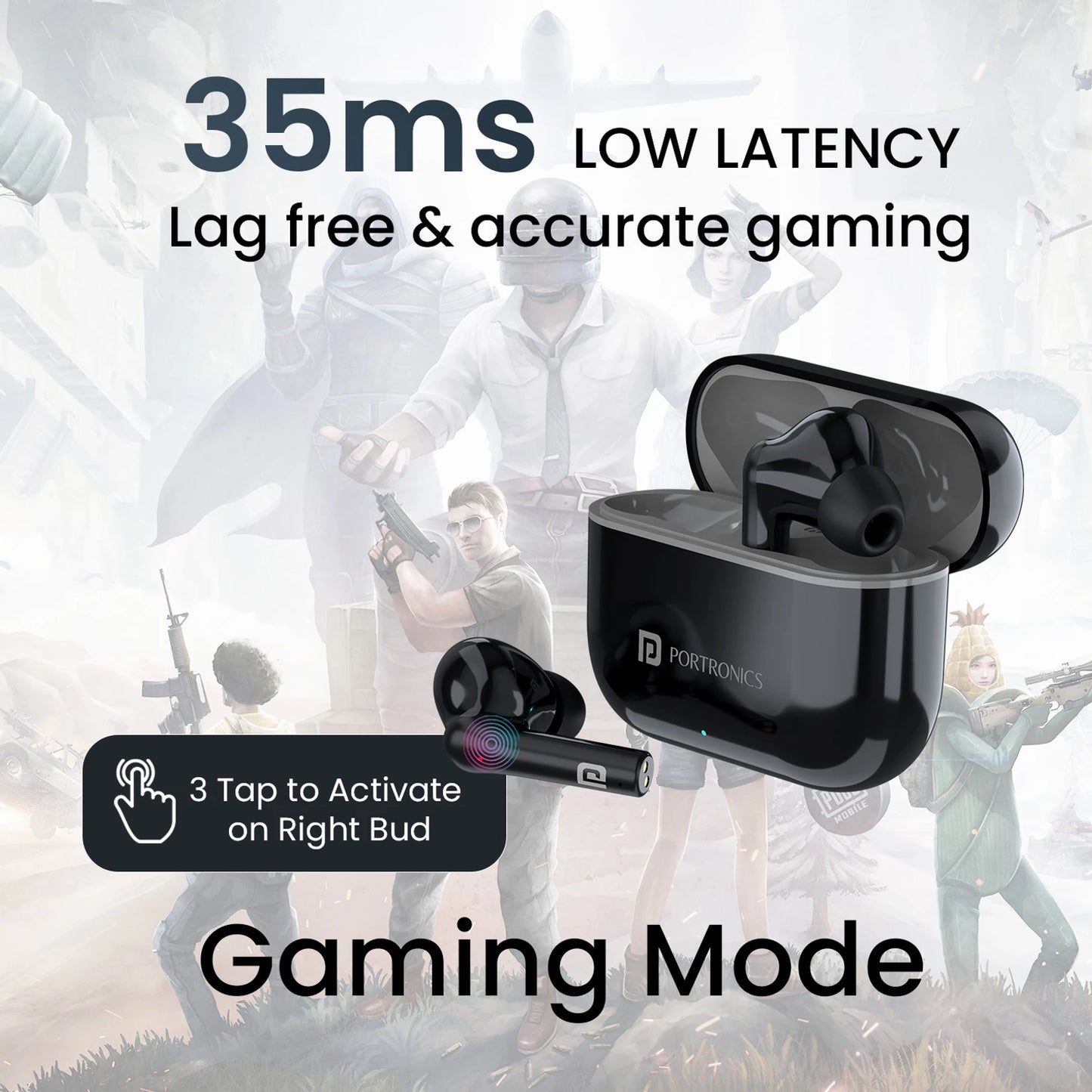 PORTRONICS TWINS S6 EARPODS