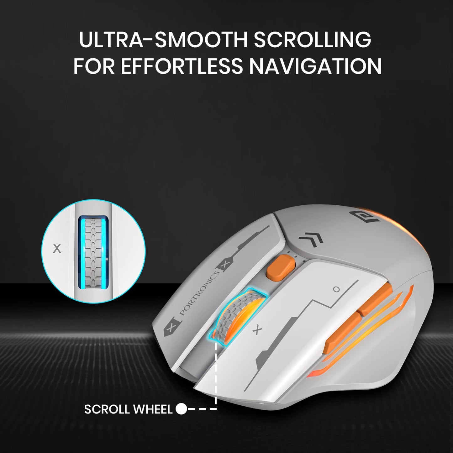 PORTRONICS VADER MAX WIRELES GAMING MOUSE