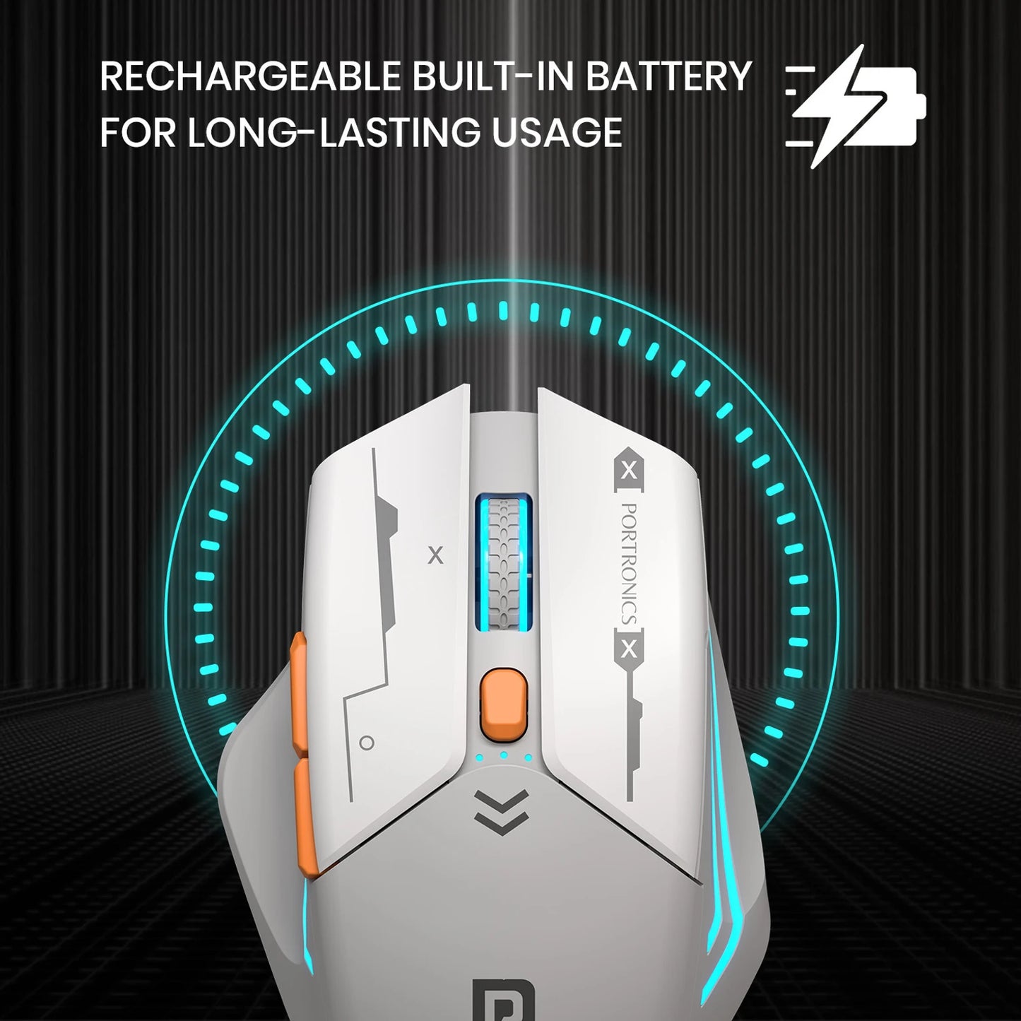 PORTRONICS VADER MAX WIRELES GAMING MOUSE