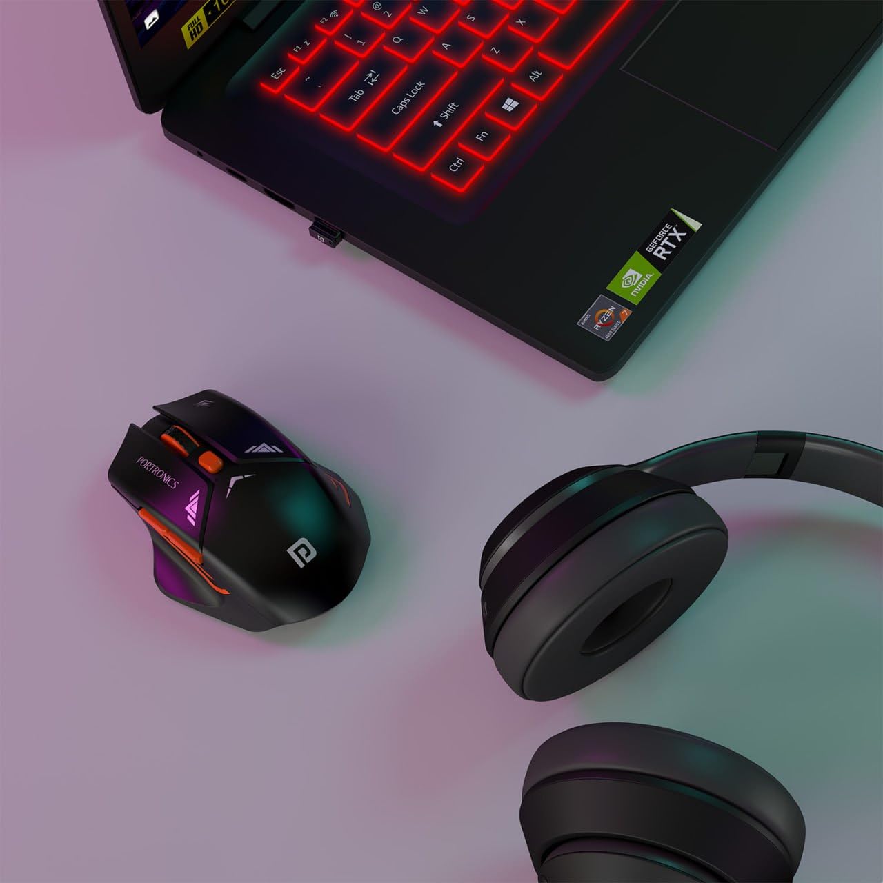 PORTRONICS VADER PRO WIRELES GAMING MOUSE