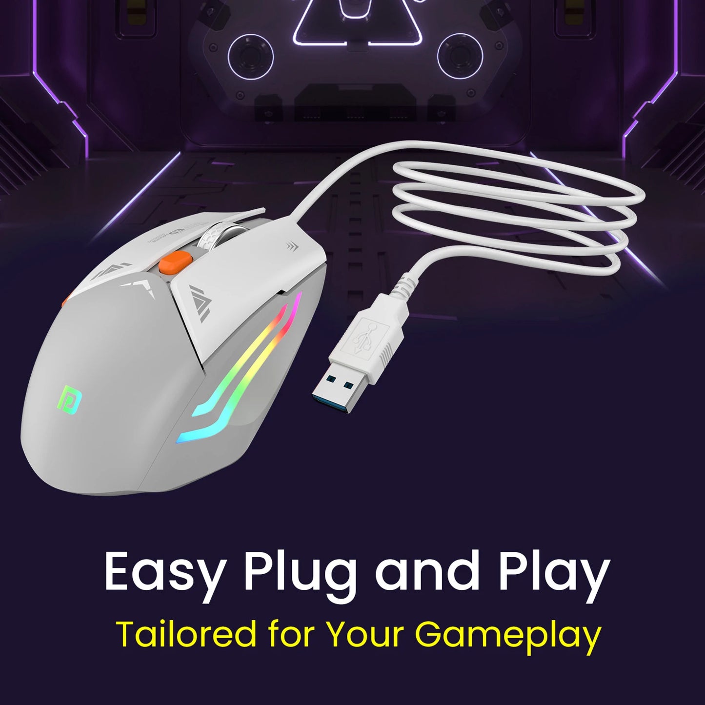 PORTRONICS VADER WIRED GAMING MOUSE