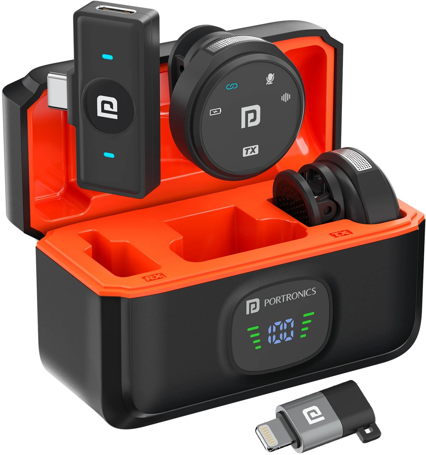 PORTRONICS VLOGMATE  3 WR MICROPHONE
