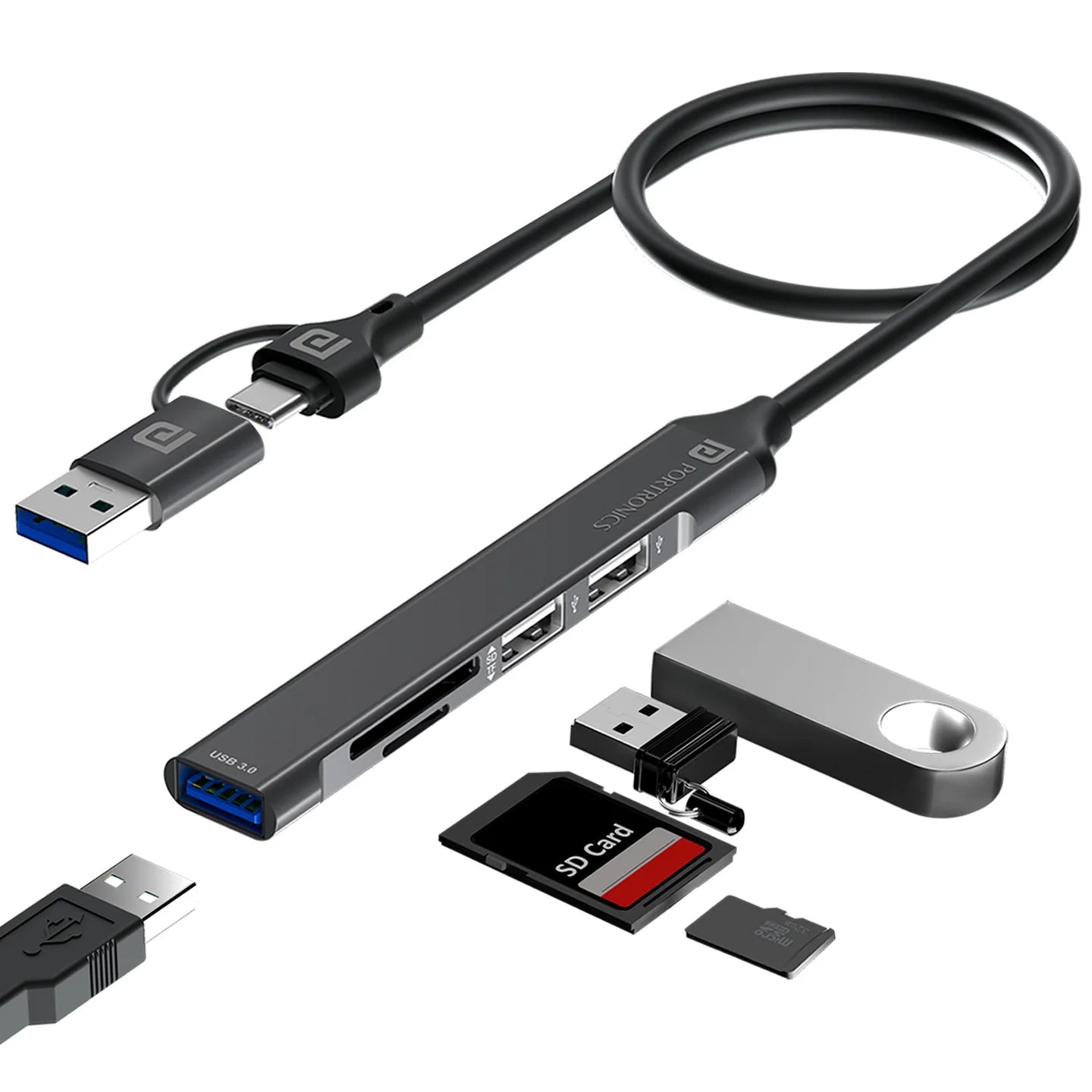 PORTRONICS m port 31plus usb 2053
