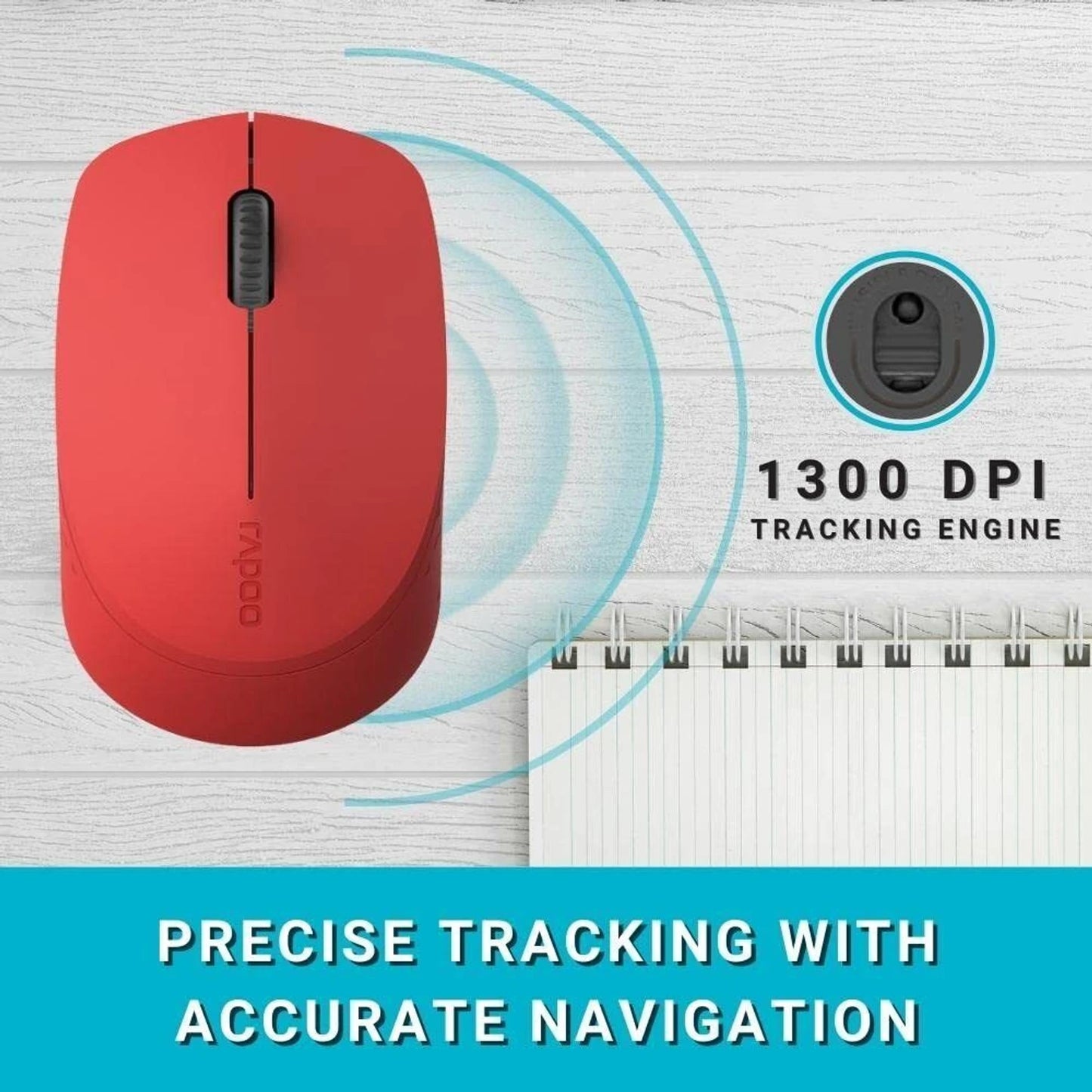 RAPOO M100G WIRELESS MOUSE
