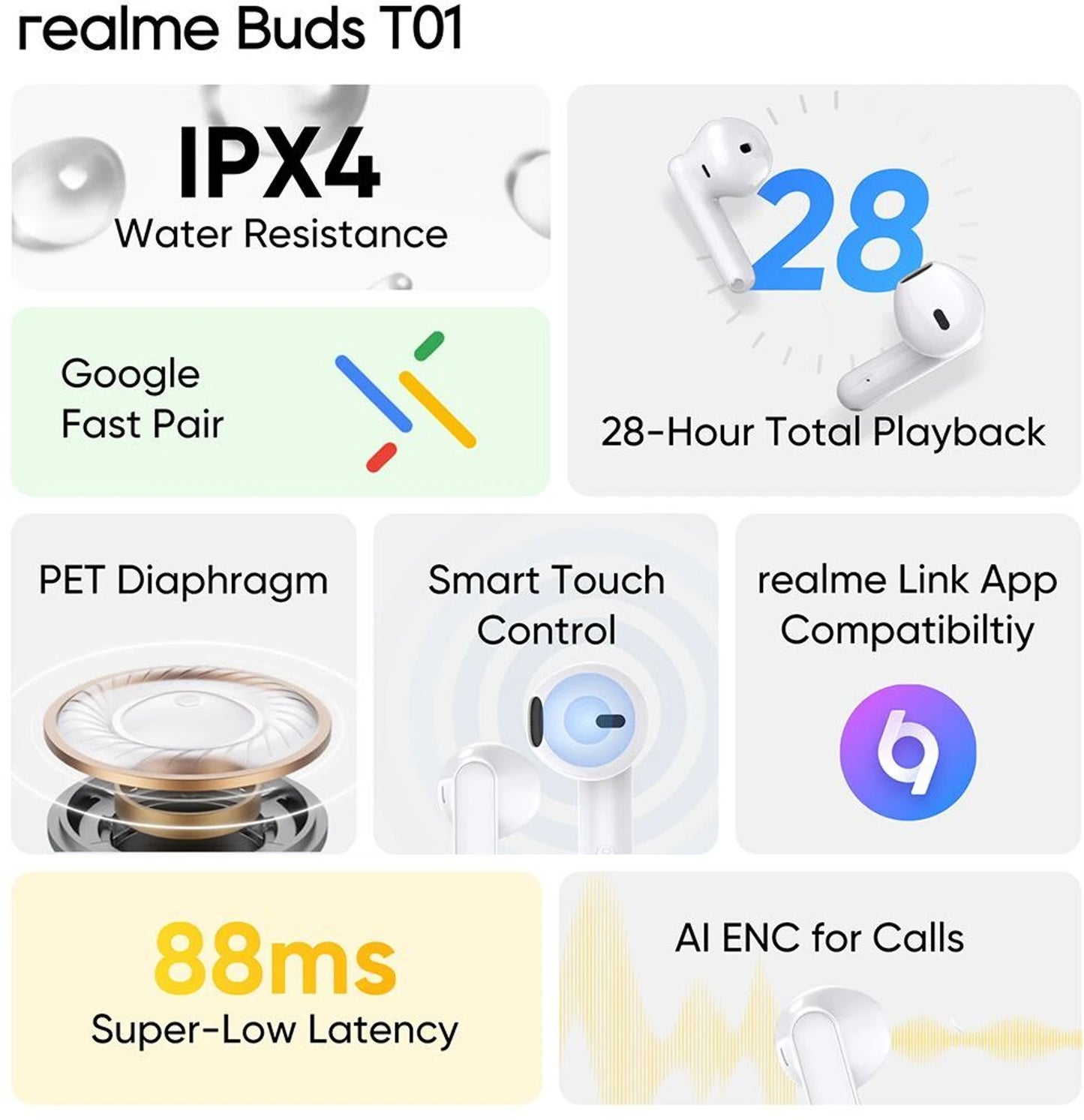 REALME BUDS T01