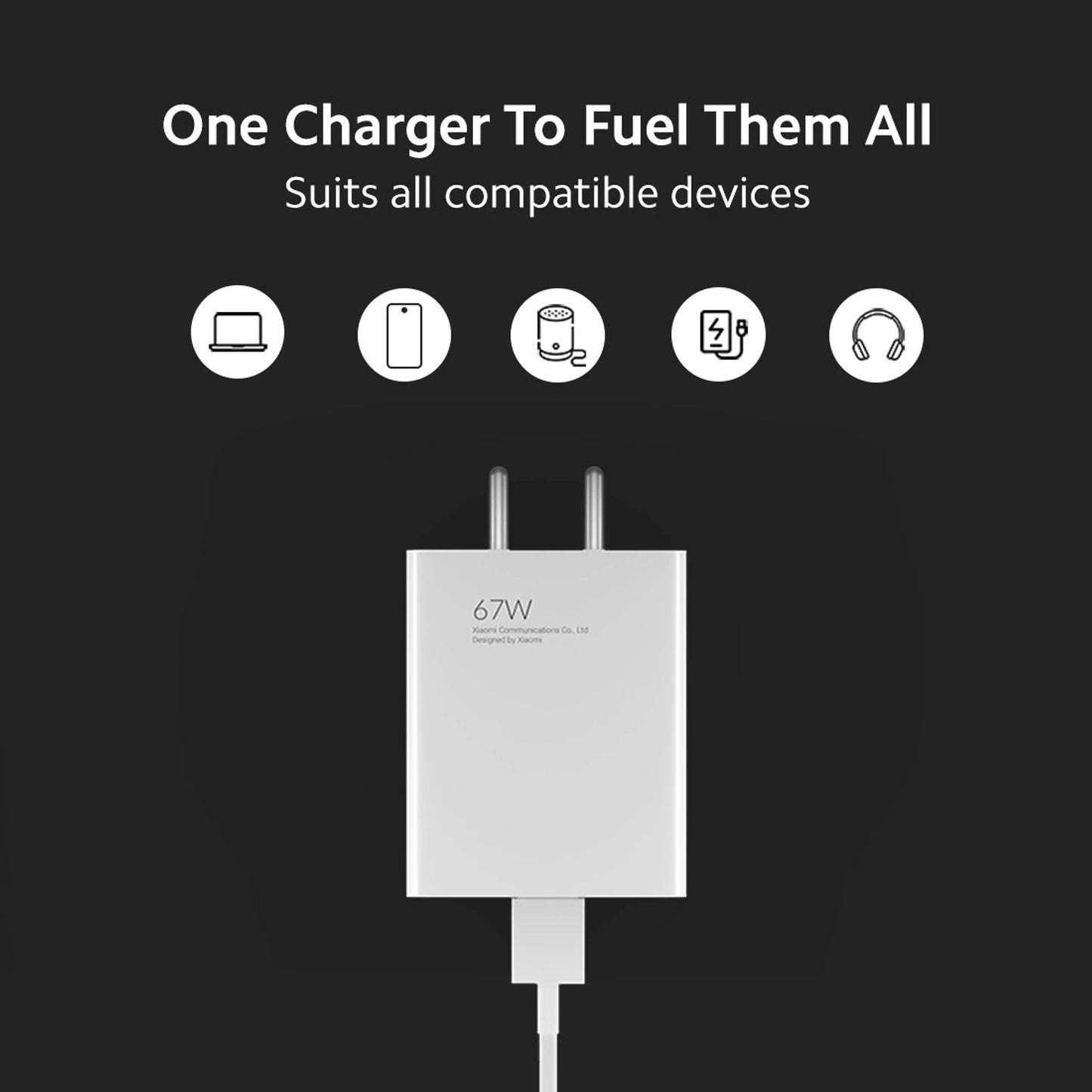 XIAOMI 67W SONIC CHARGER