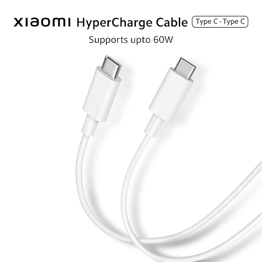 XIAOMI TYPE C TO TYPEC 60W CABLE