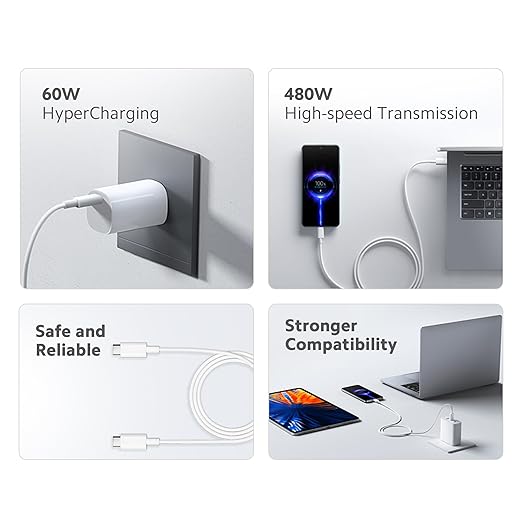 XIAOMI TYPE C TO TYPEC 60W CABLE