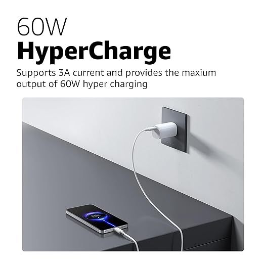 XIAOMI TYPE C TO TYPEC 60W CABLE