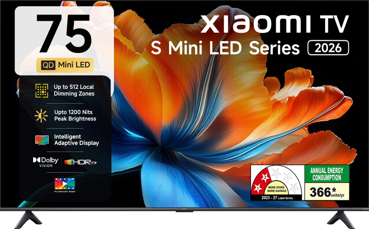 Xiaomi S Mini LED Smart TV 75 2026 (190cm)