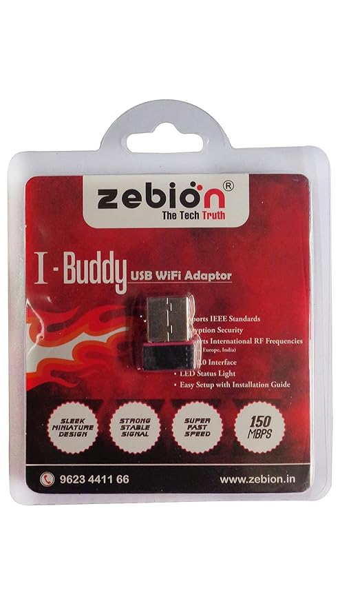 ZEBION WIFI ADAPTER