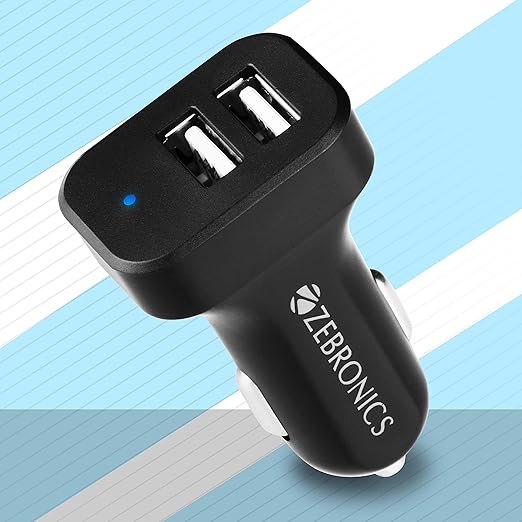 ZEBRONICS CAR CHARGER CC242A3