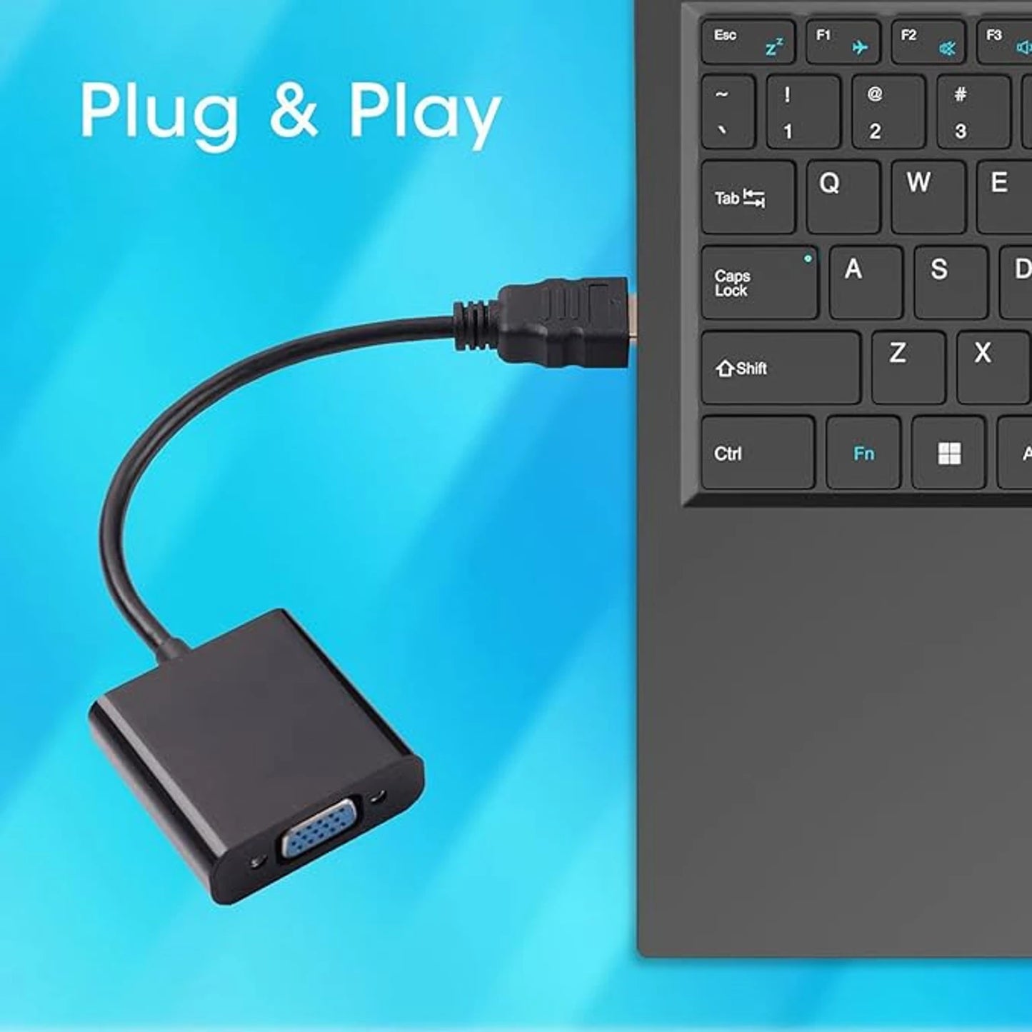 ZEBRONICS HAV01 HDMI TO VGA CABLE