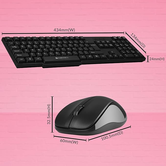 ZEBRONICS KEYBOARD COMPANION 107