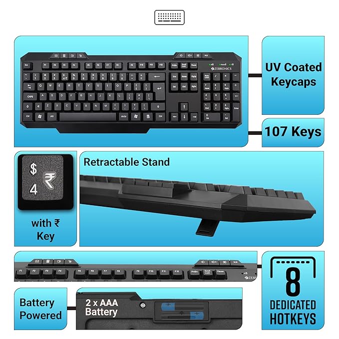 ZEBRONICS KEYBOARD COMPANION 151