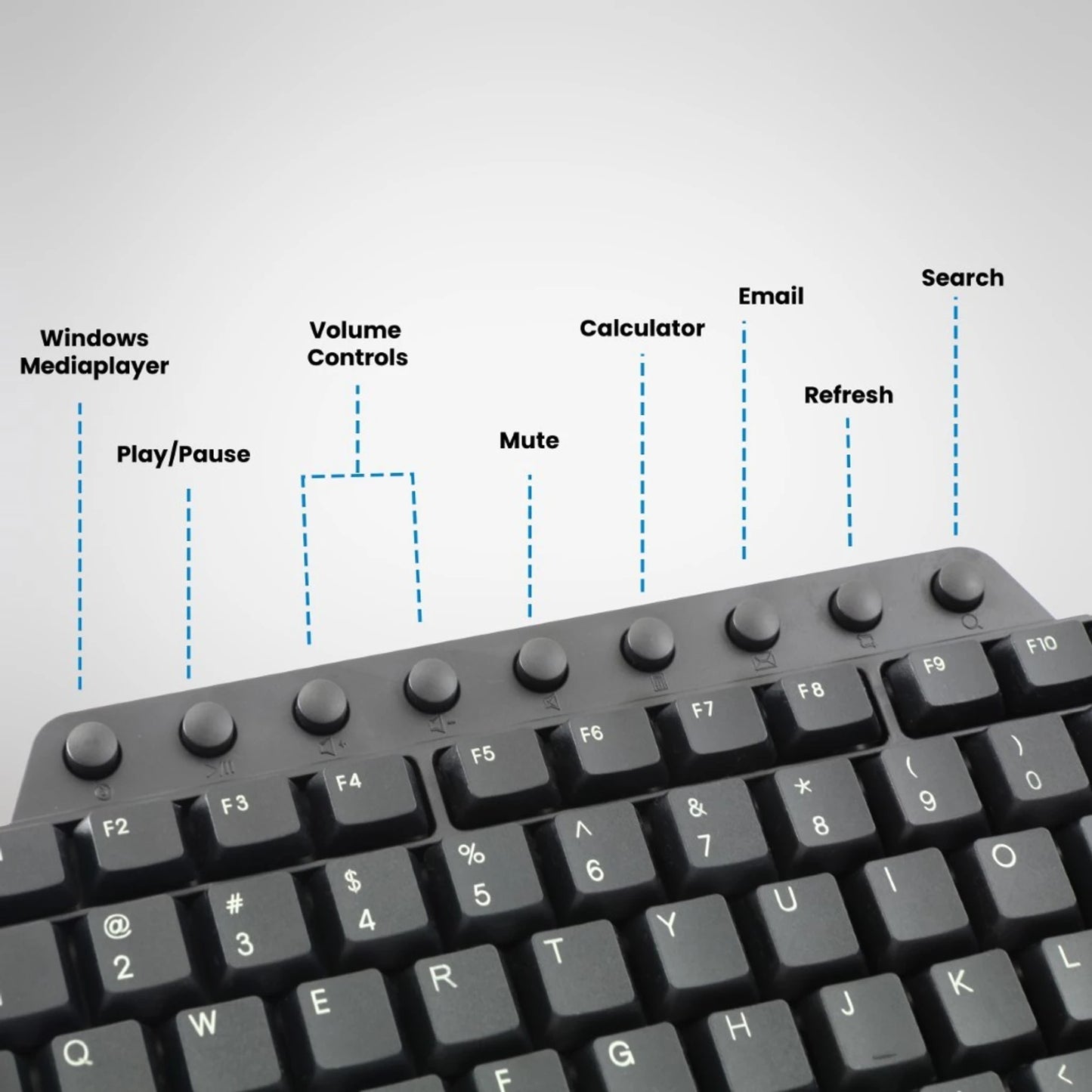 ZEBRONICS KEYBOARD JUDWAA555